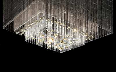 现代吊灯3D模型下载